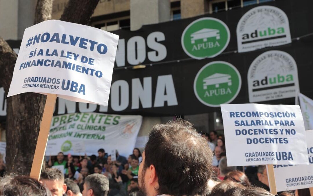 MARIO PECHENY: «LAS UNIVERSIDADES HACEN MARAVILLAS CON NADA, SE SOSTIENEN CON SUELDOS MUY BAJOS Y CASI SIN RECURSOS»