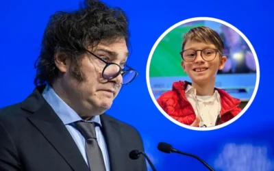 MILEI CONTRA UN CHICO DE 12 AÑOS; POR REYNALDO SIETECASE