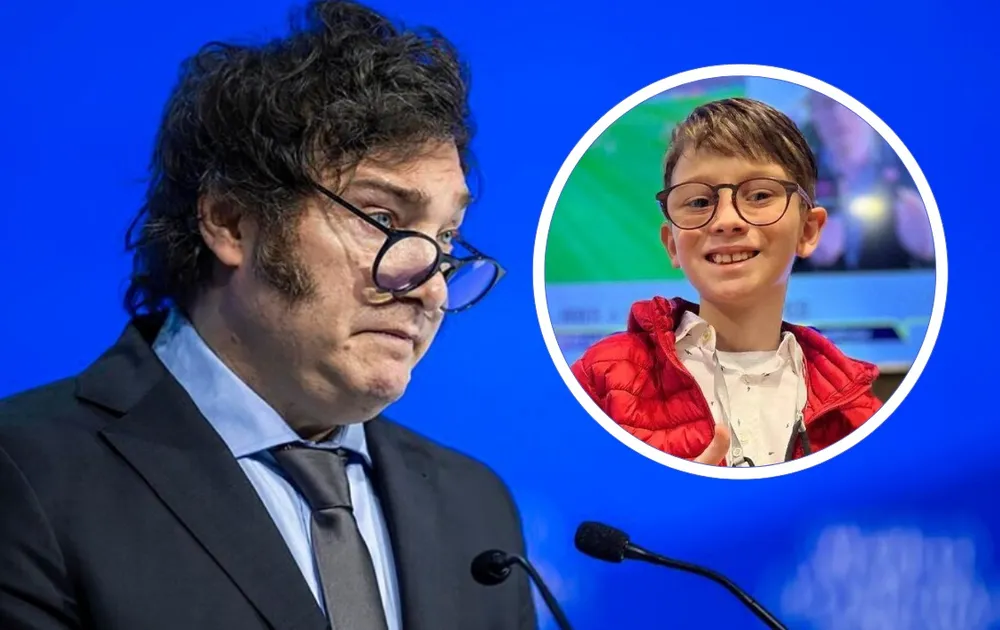 MILEI CONTRA UN CHICO DE 12 AÑOS; POR REYNALDO SIETECASE